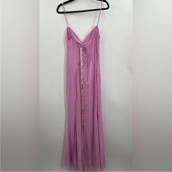 HOUSE OF CB 'Loren' Pink Corset Maxi Dress M+ - Picture 6 of 6